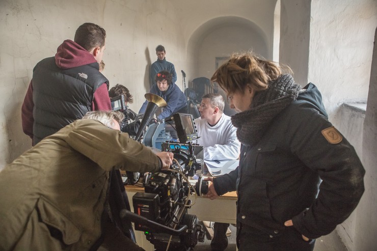 Trhlina - Nakrúcanie v bývalej väznici v Brne