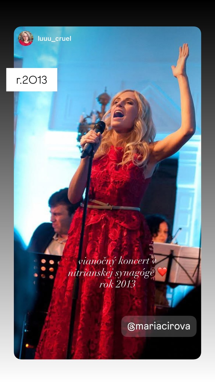 Mária Čírová - vianočné turné (2)