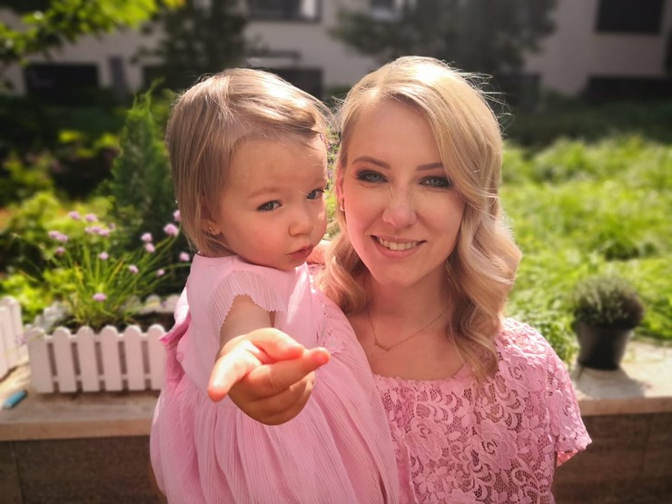 Dana Čapkovičová s rodinou