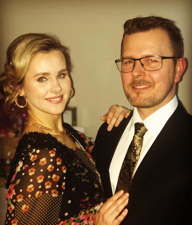 Dárius Haraksin s manželkou Danielou