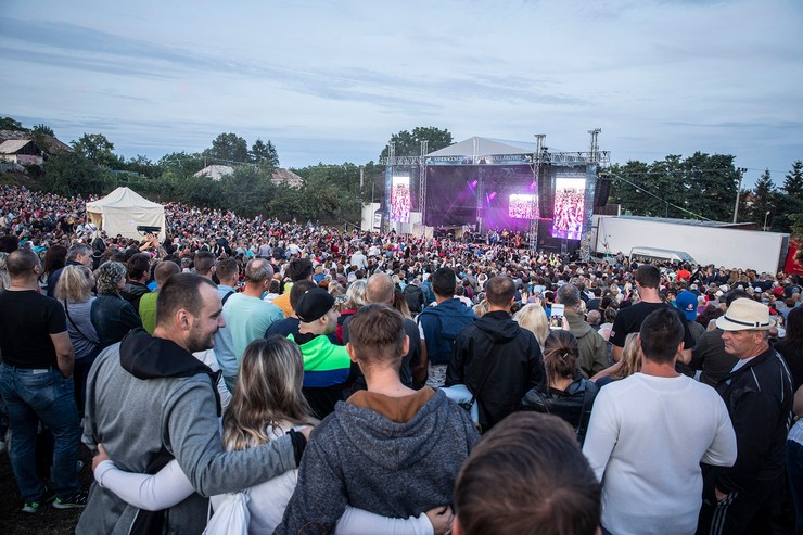 Kandráčovci - koncert Starý Tekov