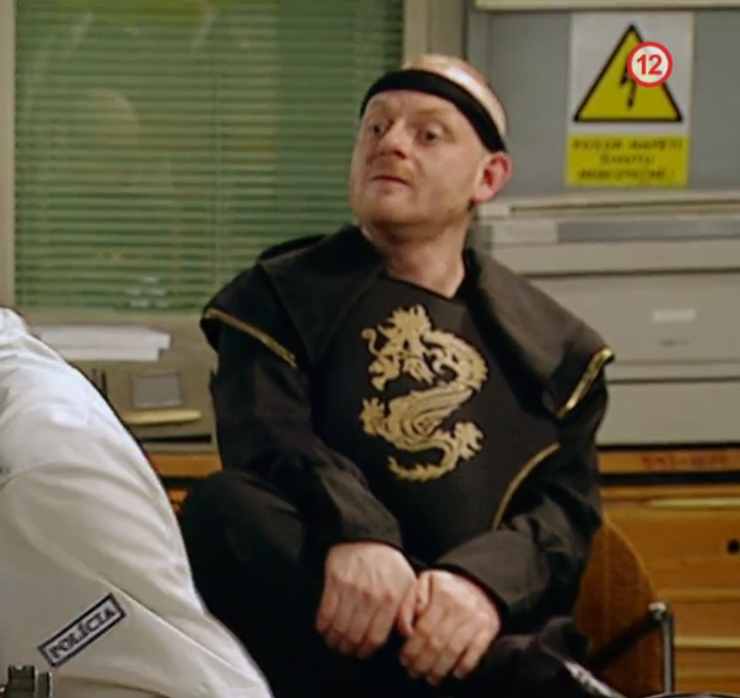 Ľuboš Kostelný ako František Boborovský v seriáli Profesionáli