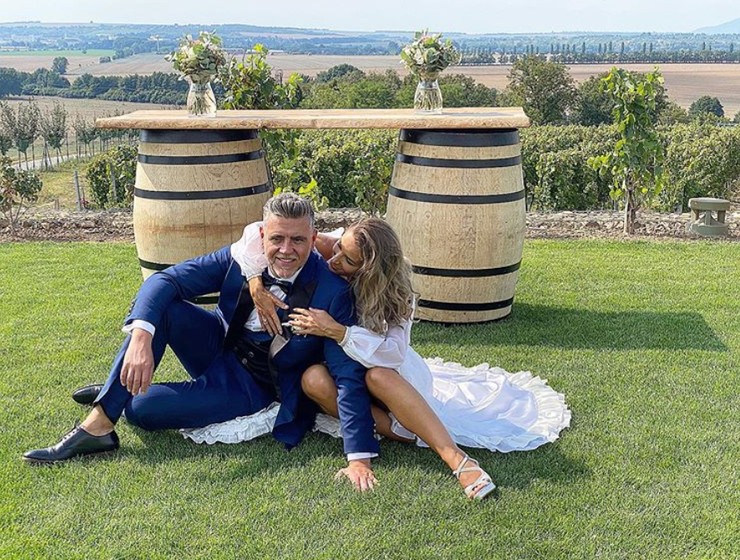 Martin Korbelič s manželkou Lenkou