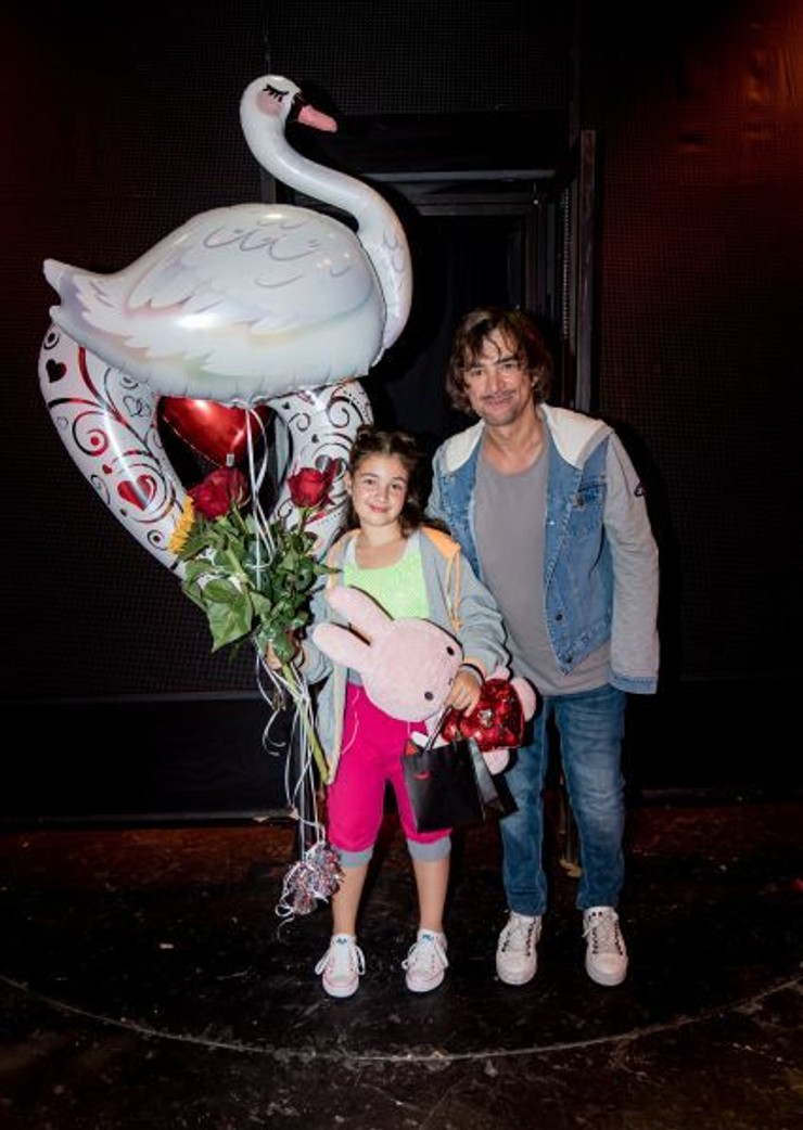 Sagvan Tofi s dcérou Satine