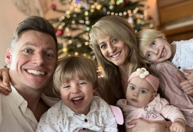 Thomas Puskailer s rodinkou