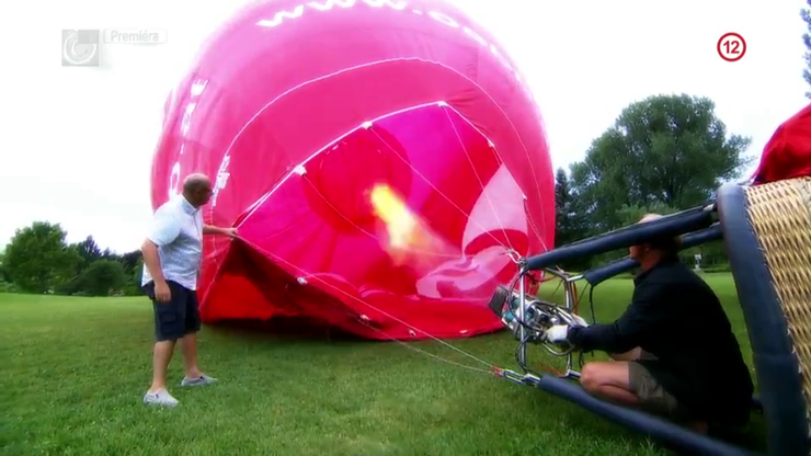 Geissenovci, let balónom