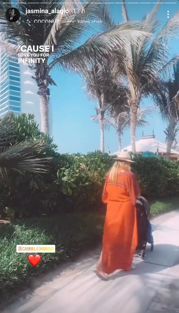 Jasmina Alagič v Dubaji 