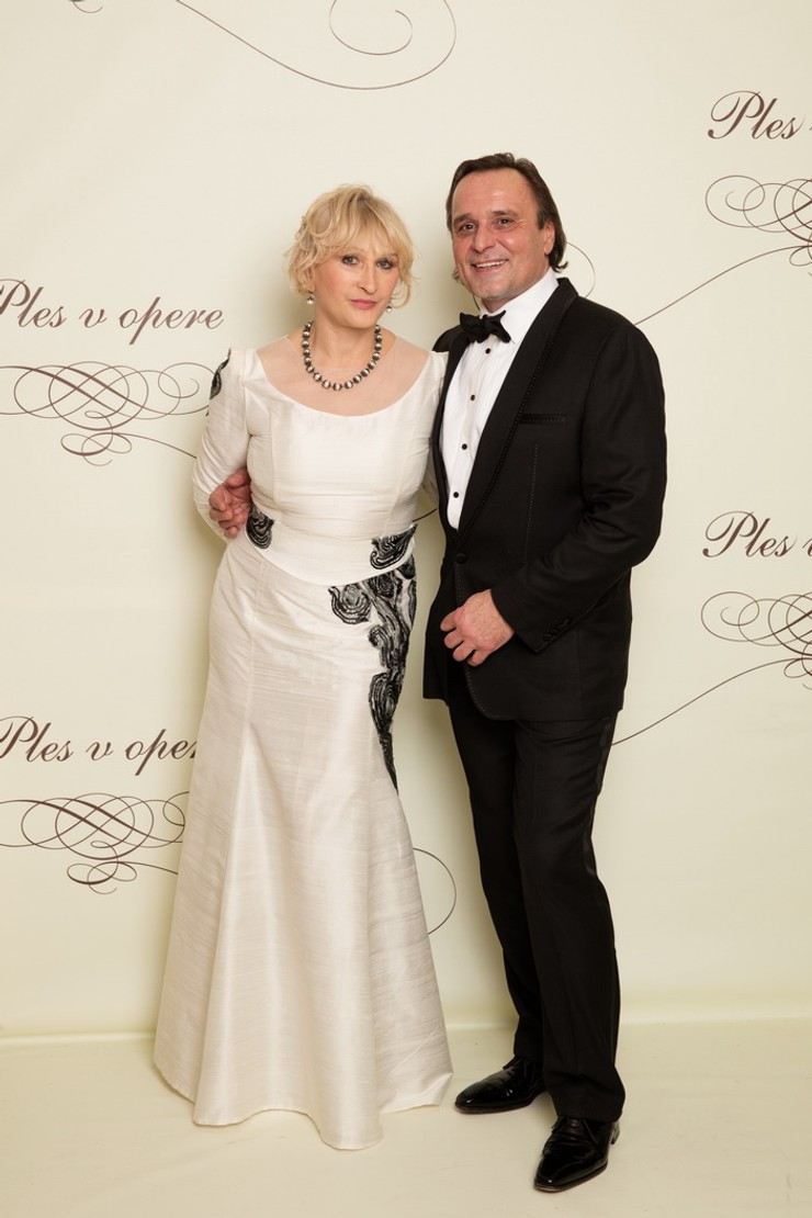 Jožko Vajda s manželkou