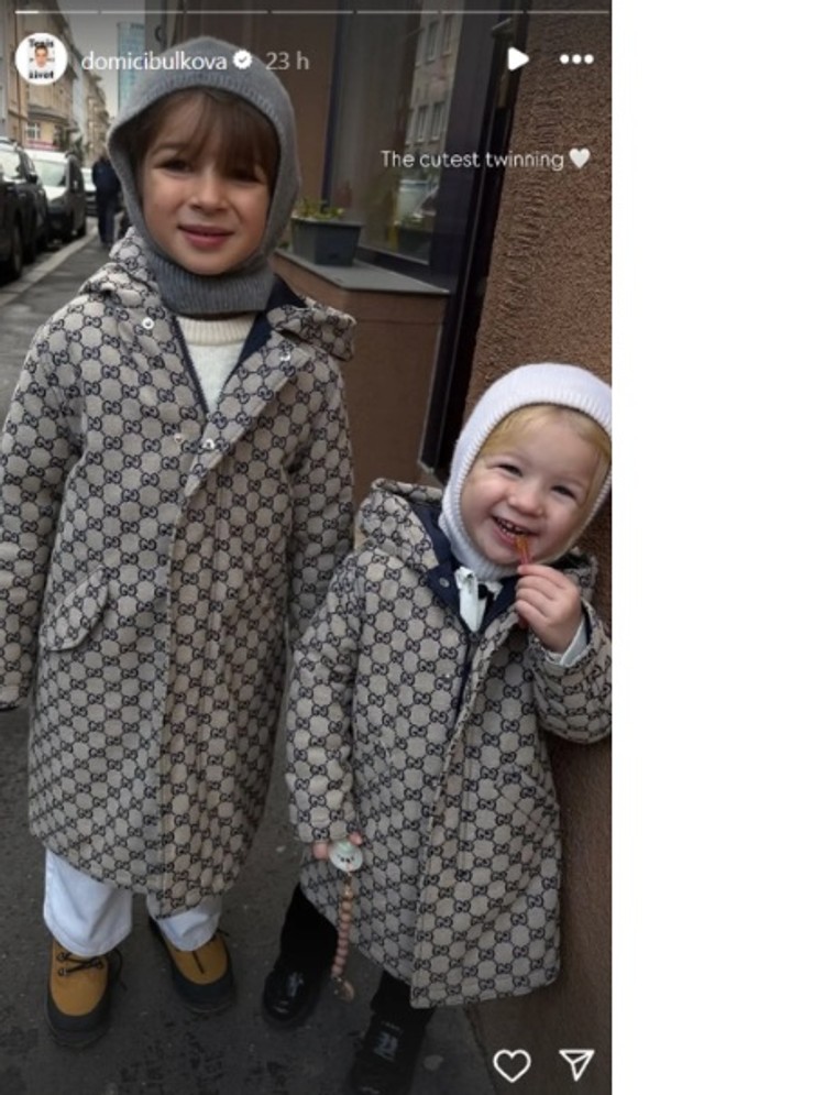 Cibulková, deti, oblečenie, luxus