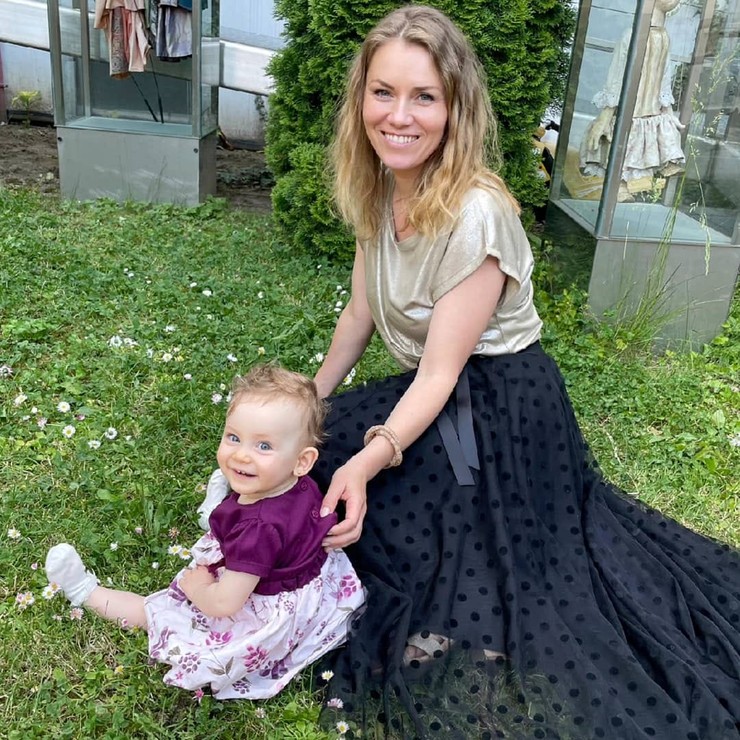 Erika Kandráčová s dcérkou Maruškou