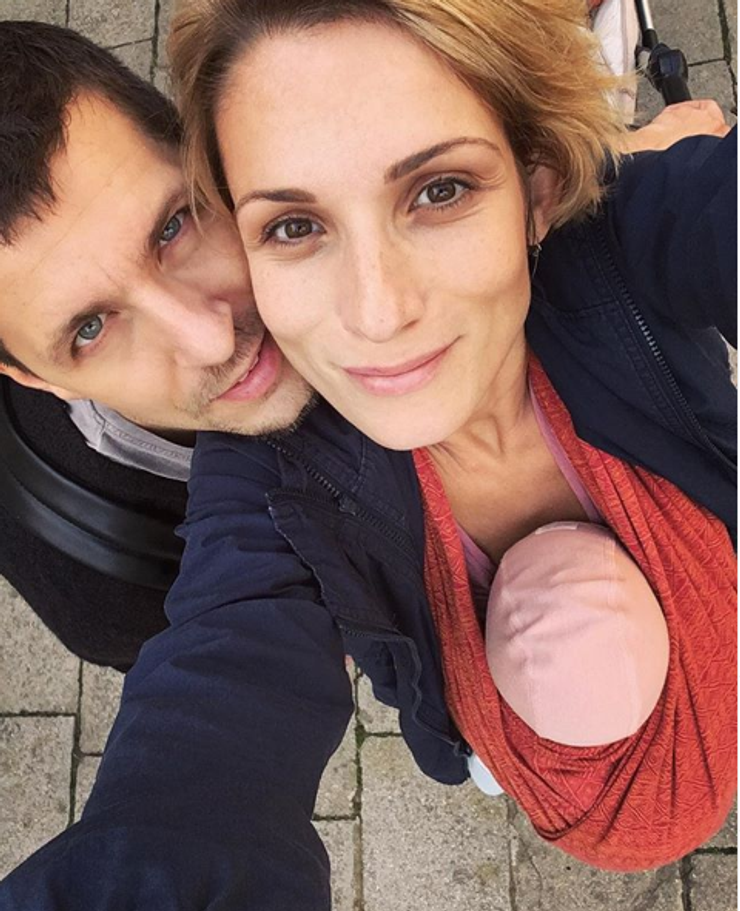 Zuzana Kanócz, Juraj Loj a ich dcérka