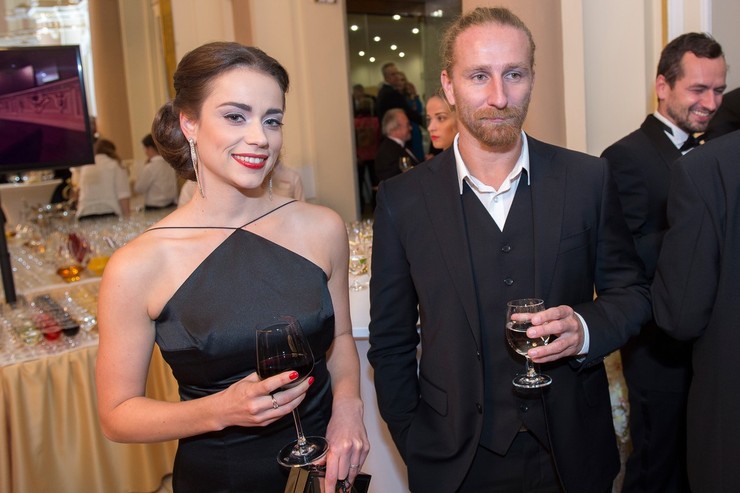 Gabika Marcinková s manželom Martinom Mihalčínom