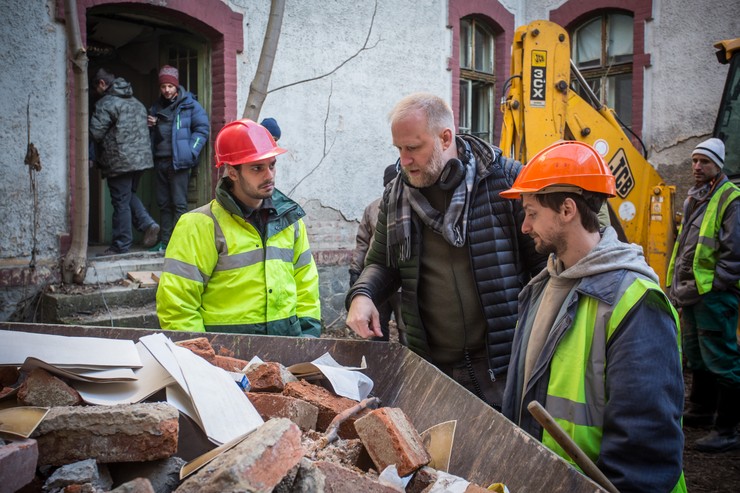 Trhlina - Staré kasárne v Nitre