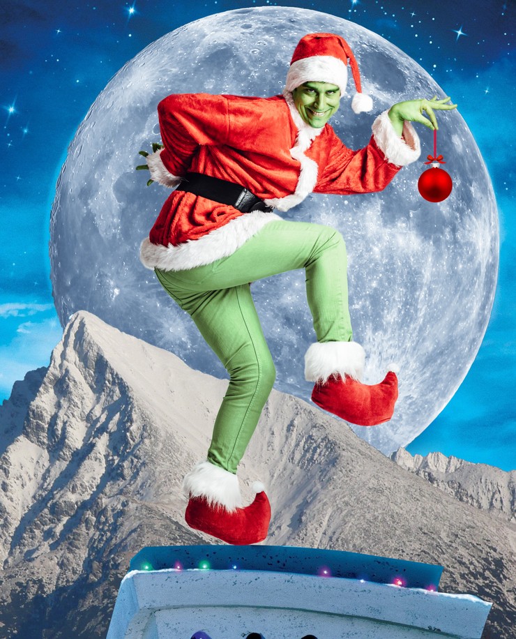 Dávid Uzsák ako Grinch