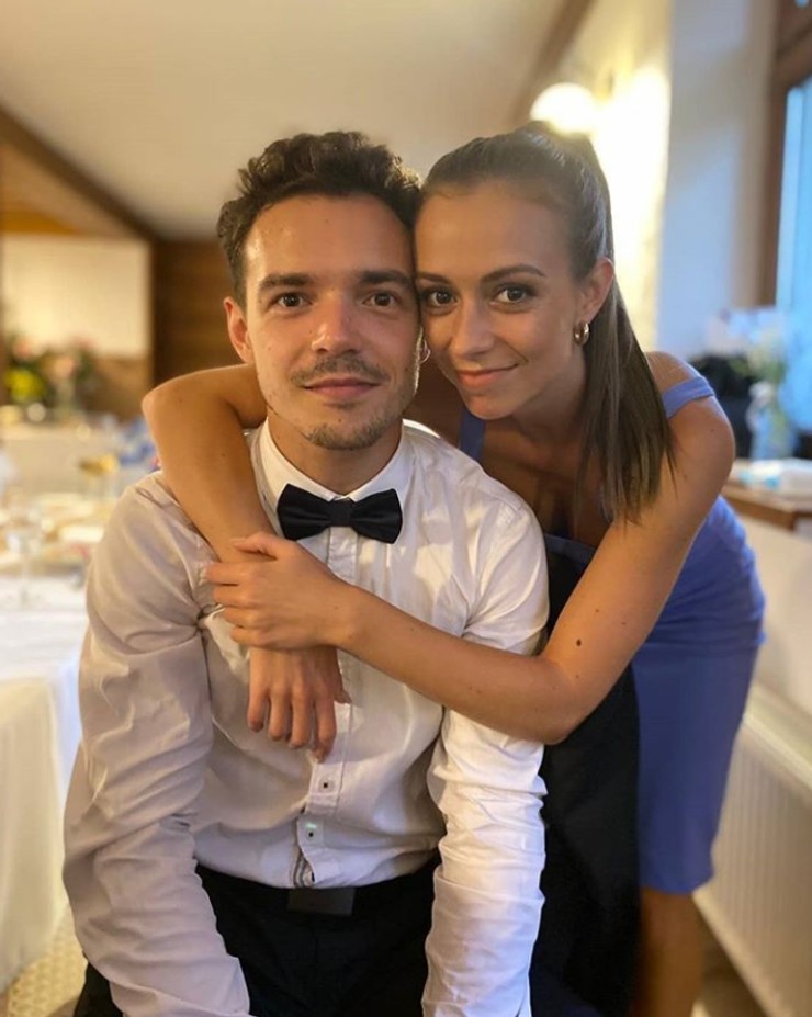 Dávid Hartl a jeho snúbenica Martina