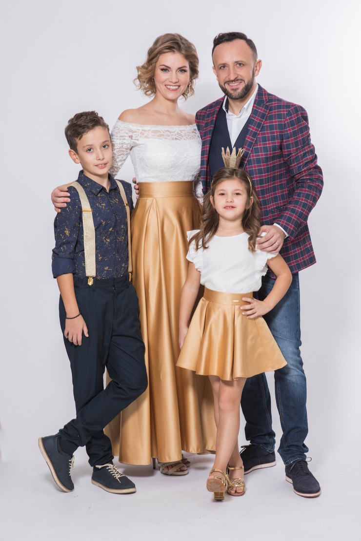 Ondrej Kandráč s rodinou 