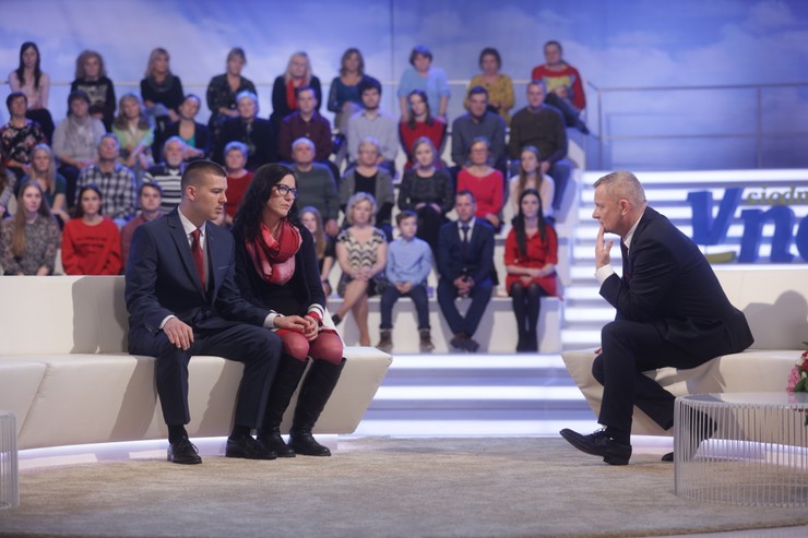 Dávid Bako v relácii V siedmom nebi