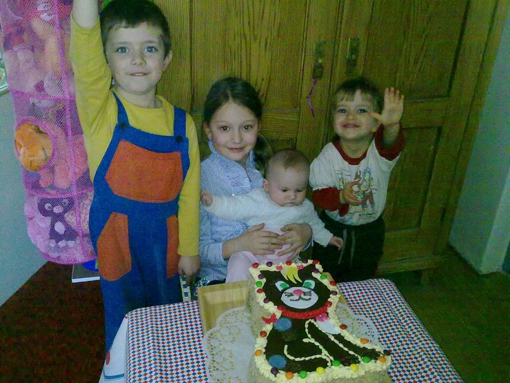 Maťo,Peťa,Tinu,Hanka