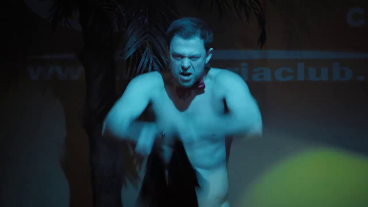 Alexander Bárta ako striptér