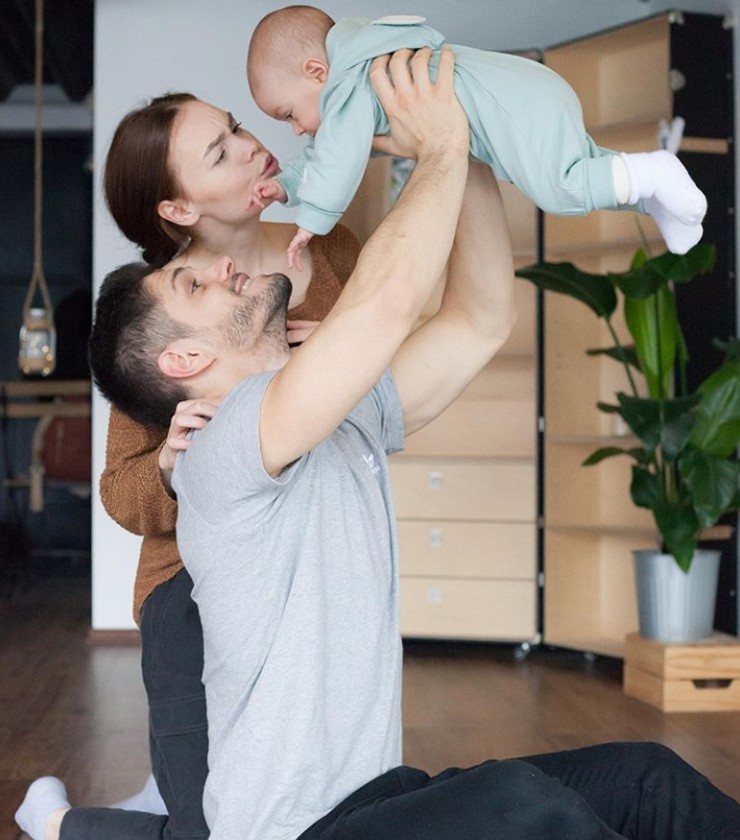 Mary Bartalos s rodinou