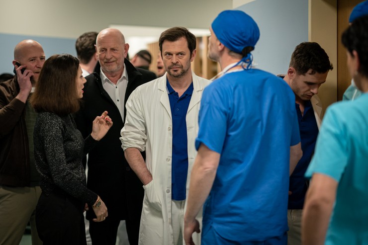 Nemocnica - nakrúcanie prestrelky