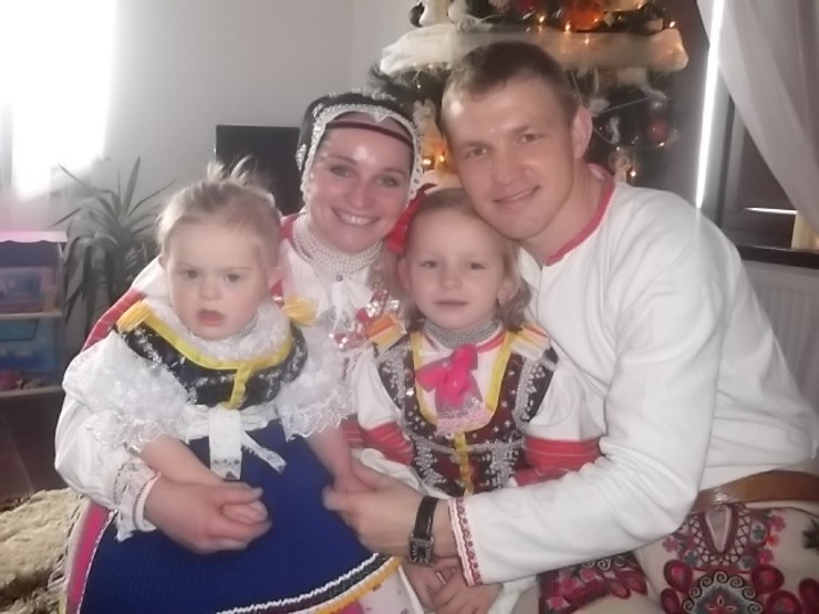 Mária a jej rodinka