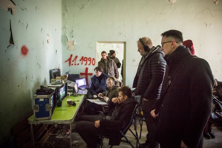 Trhlina - Nakrúcanie v bývalej väznici v Brne