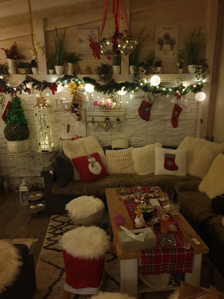 Vianočná výzdoba u Hany Gregorovej