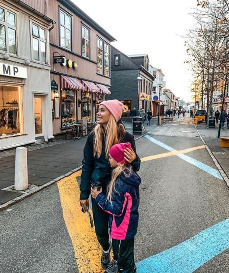 Barbora Krajčírová a dcéra Amia