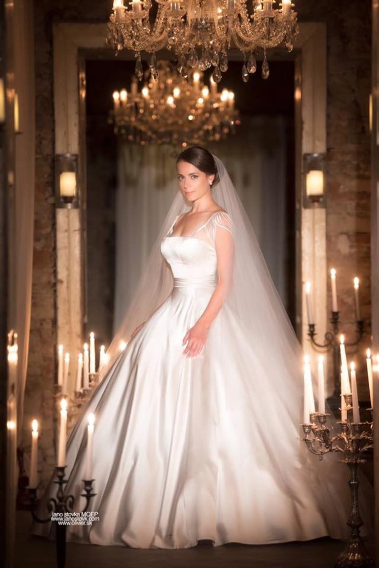 Gabika Marcinková ako nevesta