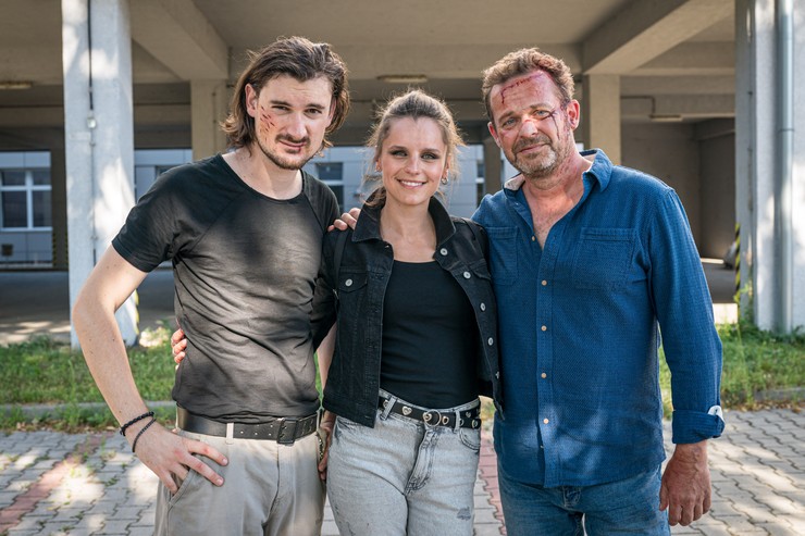 Einstein - foto z nakrúcania prvej časti