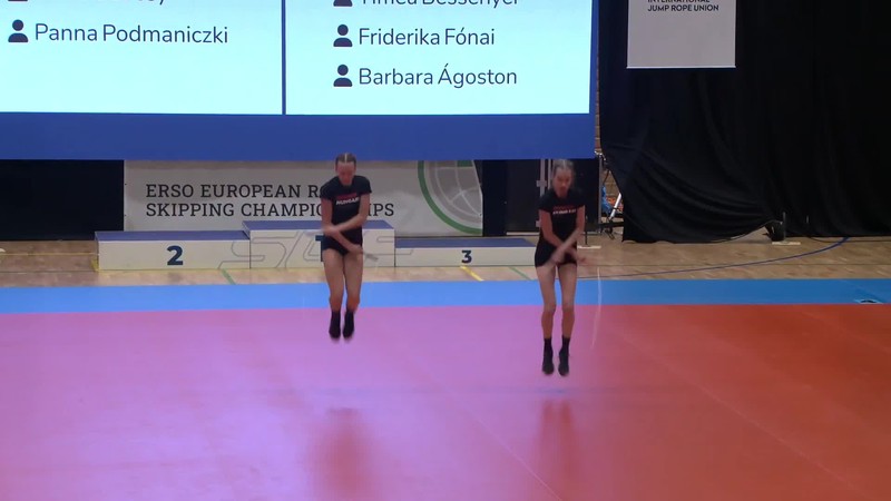 European Rope Skipping Championship - Team 16+ a 30+