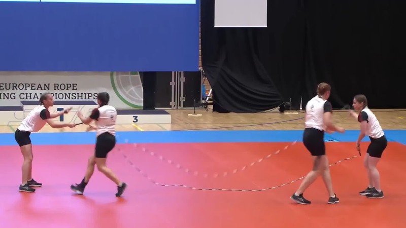 European Rope Skipping Championship - Team Female and Wheel