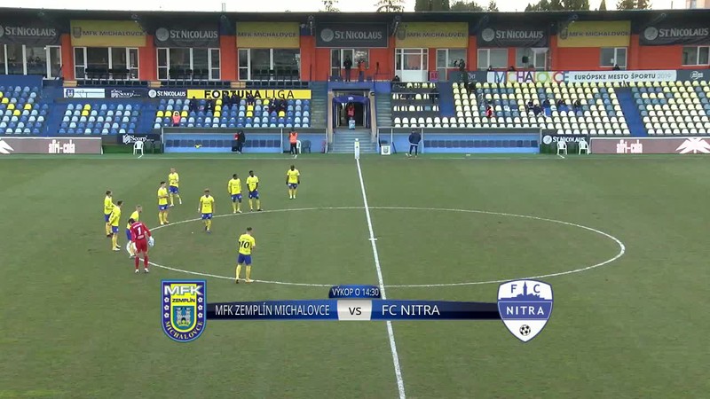 MFK Zemplín Michalovce - FC Nitra