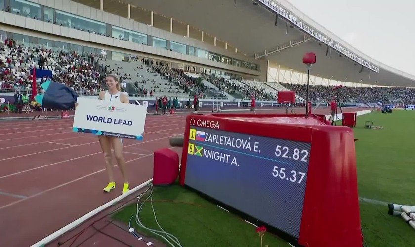 Naživo na JOJ ŠPORT: Emma Zapletalová vyhrala na mítingu Diamantovej ligy