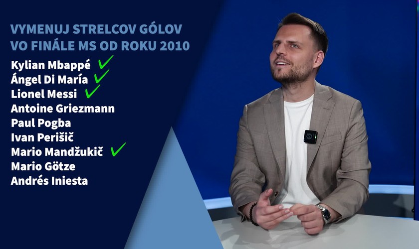 Futbalový kvíz - Tomáš Horváth