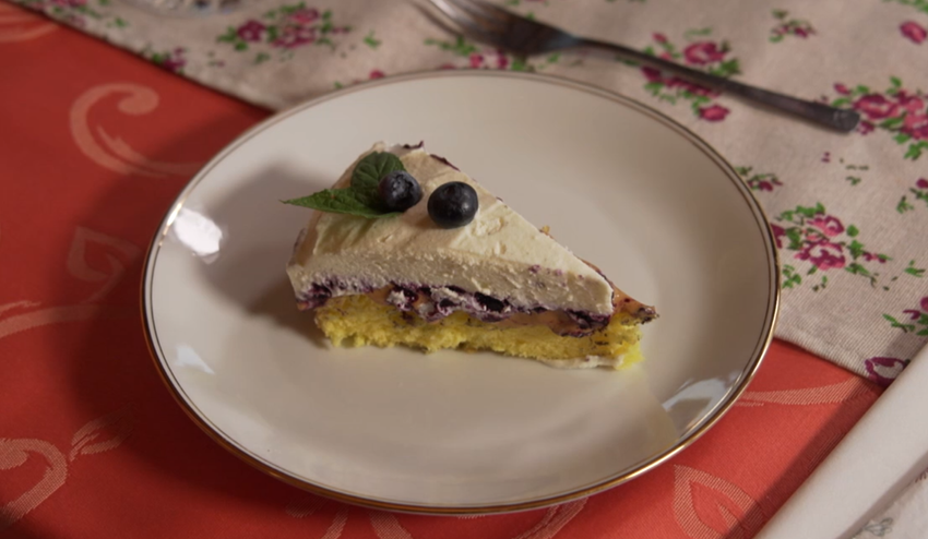 Dezert: Fialový sen