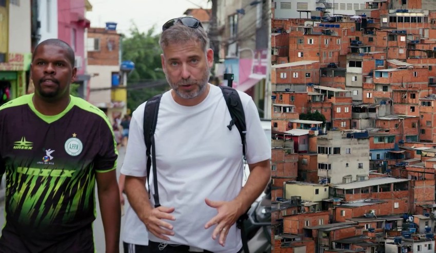 Drogy, gangy a strach! Do tejto štvrte by ste sami nešli, Martin Navrátil musel mať ochranku!