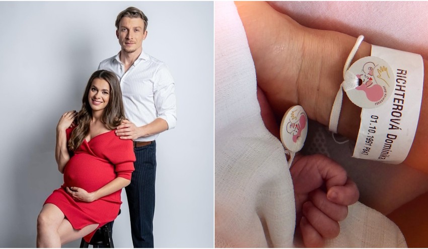 Najkrajšia novinka: Dominika Richterová a Juraj Bača privítali svoje prvé bábätko!
