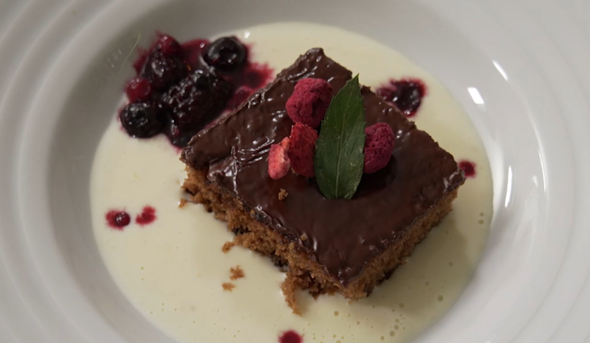 Dezert: Zamrznutá perníková chalúpka