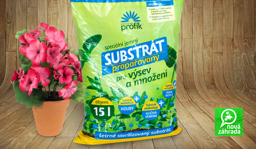 SÚŤAŽ s Novou záhradou: Vyhrajte špeciálny substrát určený na množenie rastlín!