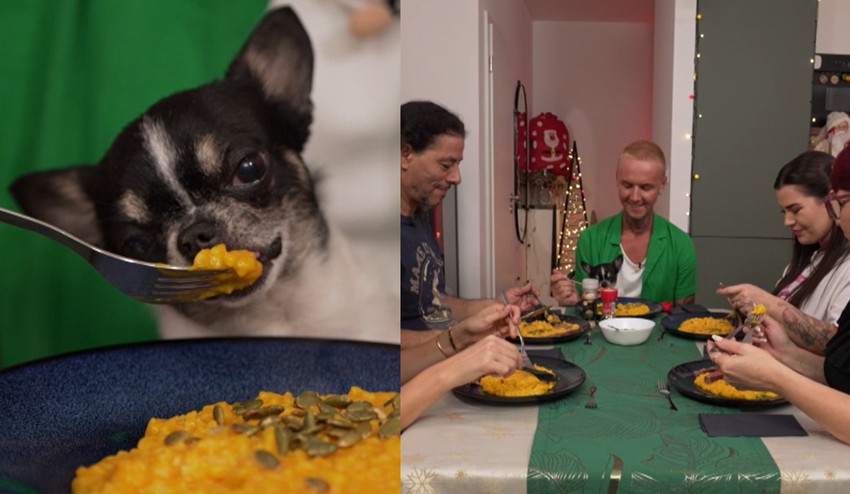 Patrí PES za stôl? Zhnusení konkurenti budú len krútiť hlavami, keď bude JESŤ s hostiteľom!