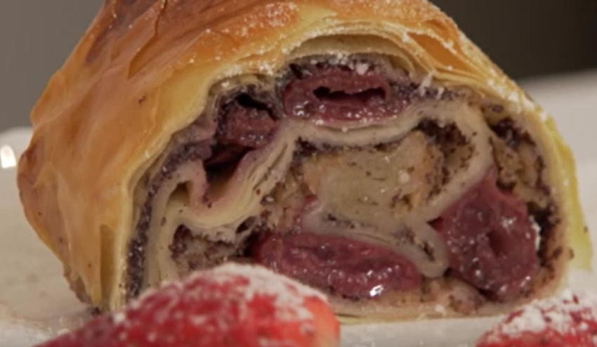 Dezert: Zmotaný list