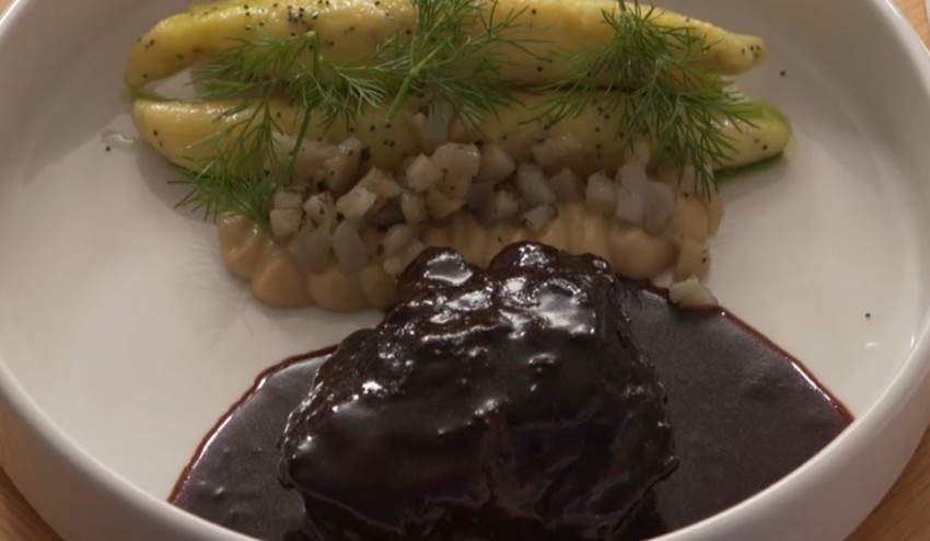 Hlavné jedlo: Teľacie líčko