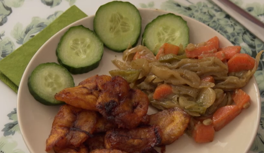 Predjedlo: Aloko so zeleninou