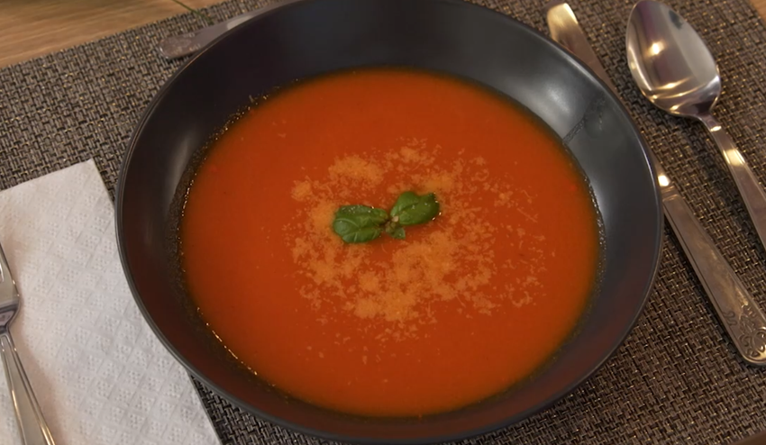 Polievka: Zhorená paradyčka z brudarne