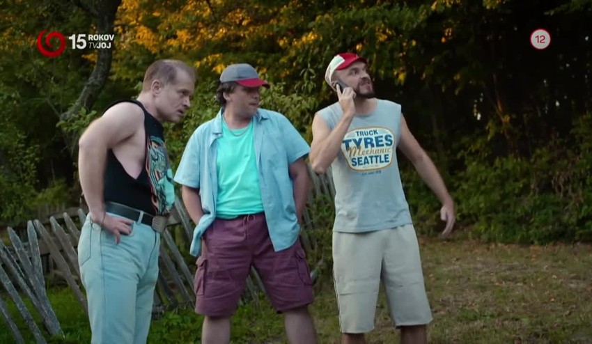 Prázdniny - Zdeno ako medveď na traktore cez mesto