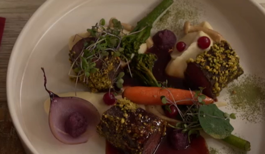 Hlavné jedlo: Okúpaná dáma