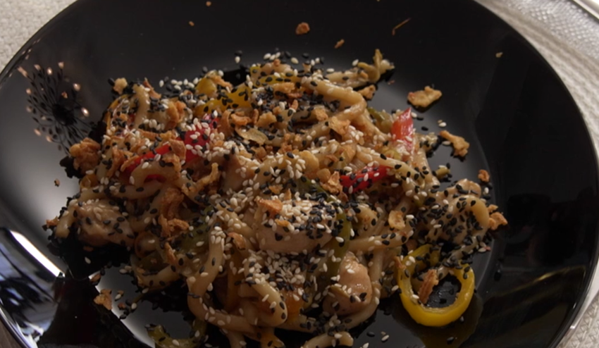 Hlavné jedlo: Dážďovky na japonský spôsob