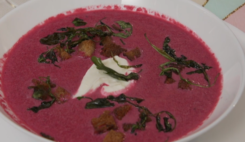 Polievka: Ruženka na koze